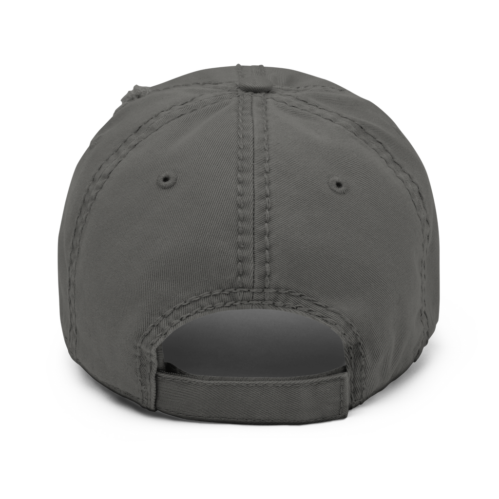Via Grace Studio - Embroidered Distressed Dad Hat