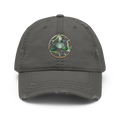 Via Grace Studio - Embroidered Distressed Dad Hat